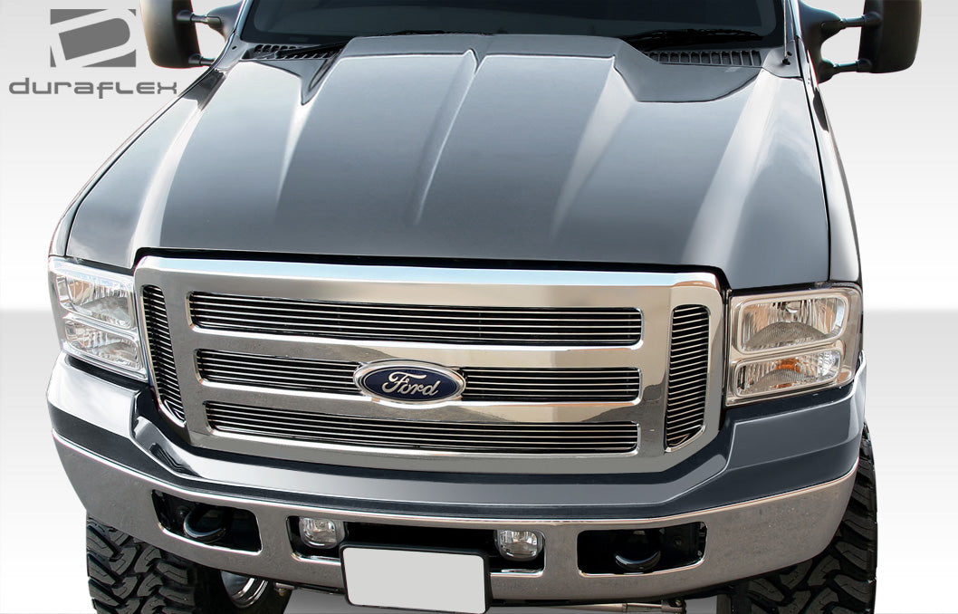 Ford Super Duty F-250 / F-350 / F-450 / F-550 1999-2007 Cowl Hood Duraflex