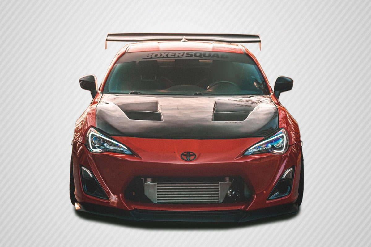 Subaru brz deals carbon fiber hood