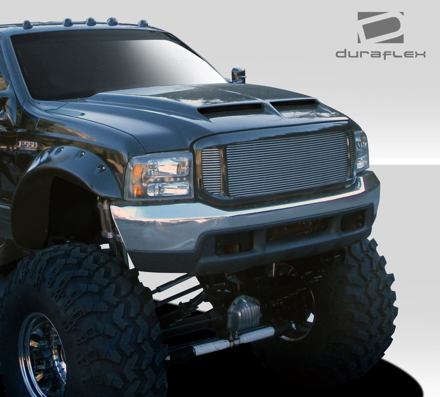 Ford Super Duty F-250 / F-350 / F-450 / F-550 1999-2007 CVX Hood Duraflex