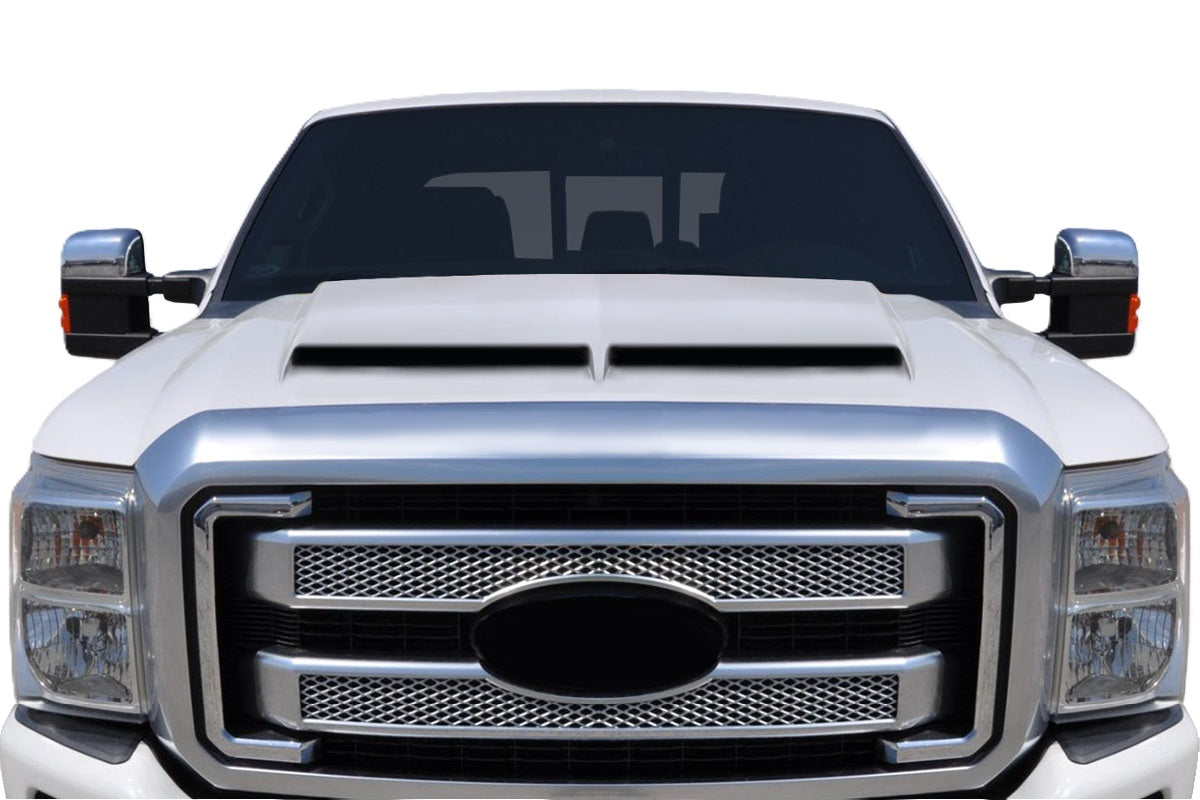 Ford Super Duty F-250 / F-350 / F-450 2011-2016 GT 500 Hood Duraflex