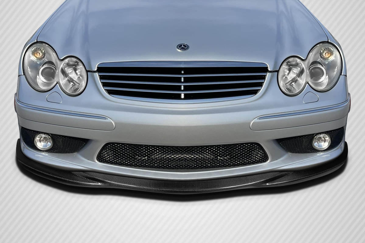Mercedes C-Class 2001-2007 Carbon Fiber L Sport Front Lip Carbon Creations