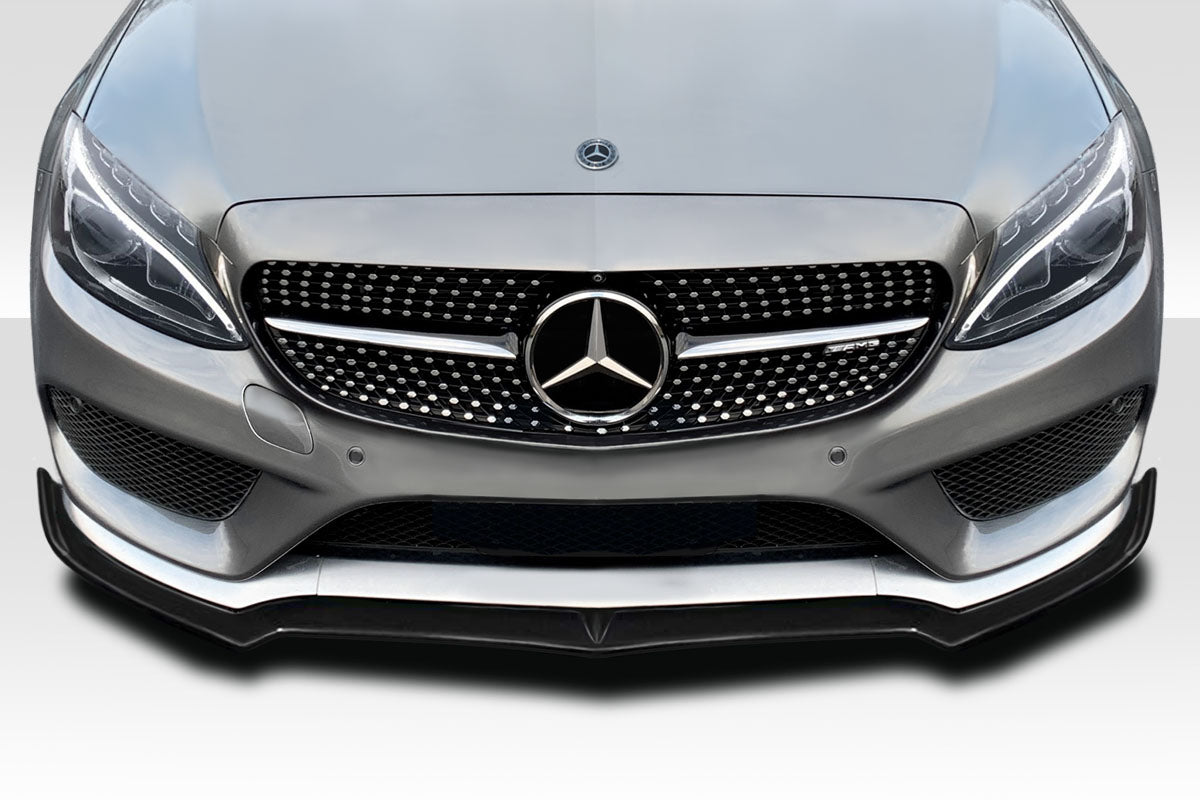 Mercedes C-Class W205 2015-2021 Fortune Front Lip Duraflex