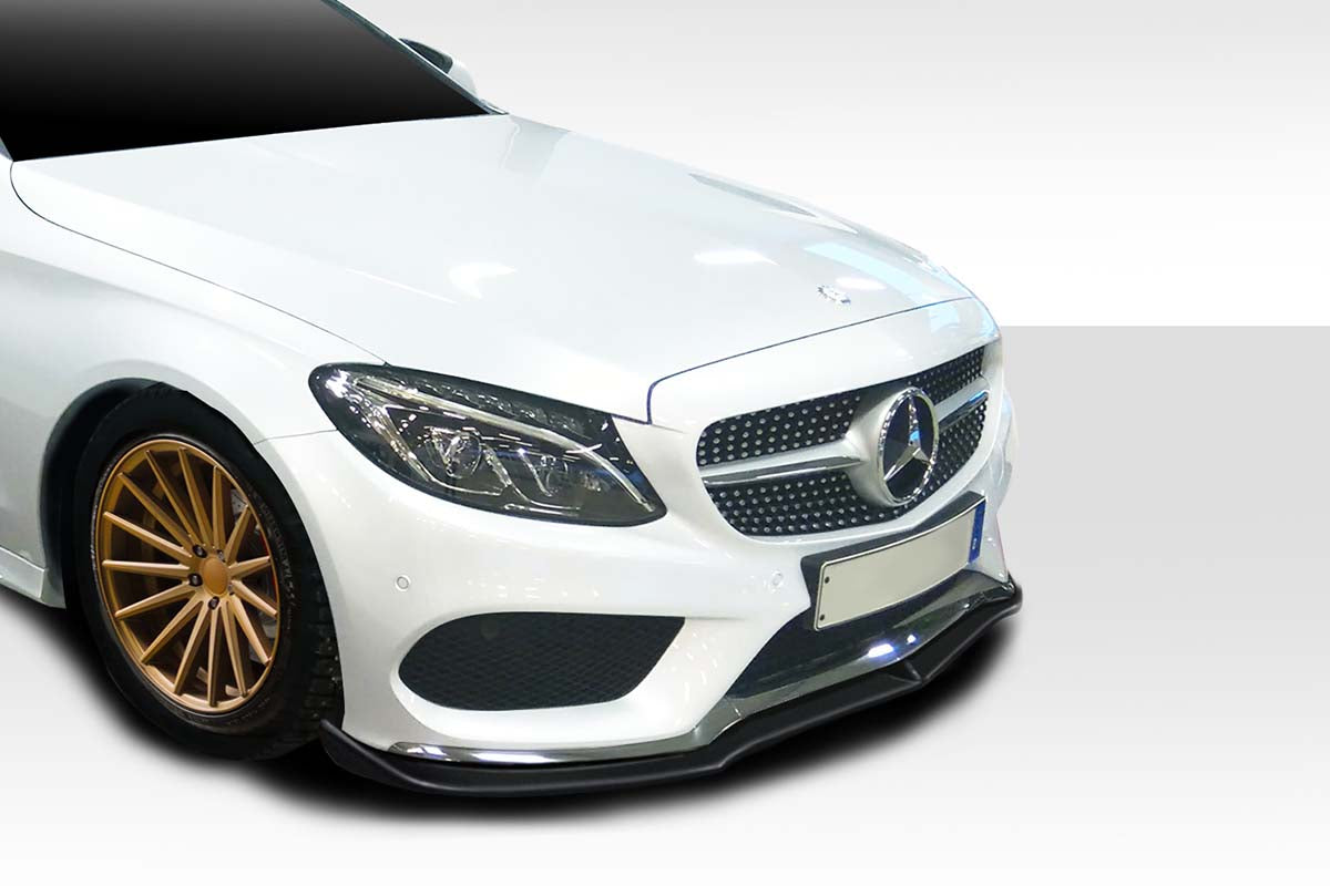 Mercedes C-Class W205 2015-2021 Fortune Front Lip Duraflex