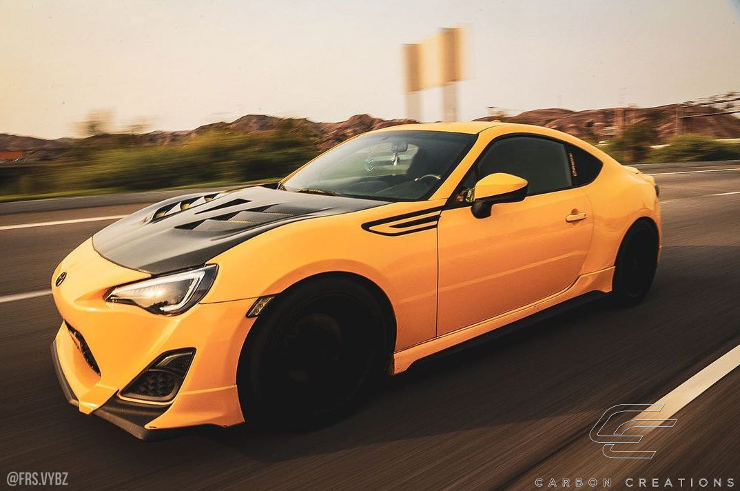 Scion FR-S / Toyota 86 / Subaru BRZ Carbon Fiber VRS Hood Carbon Creations