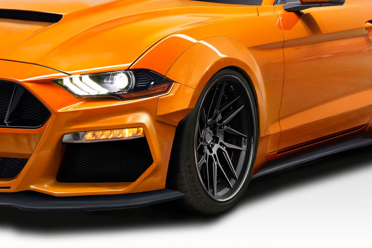 Ford Mustang 2018-2023 Grid Wide Body Front Fender Flares Couture