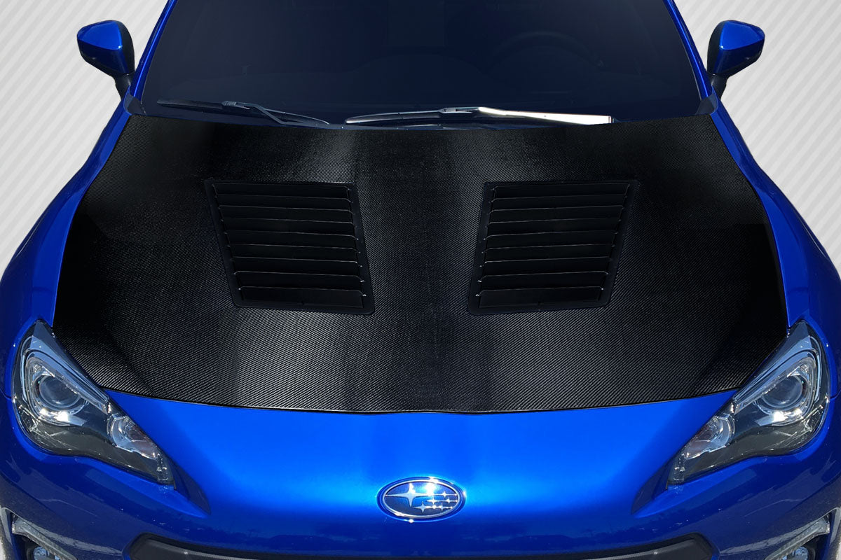 Scion FR-S / Toyota 86 / Subaru BRZ Carbon Fiber Iceman Hood Carbon Creations