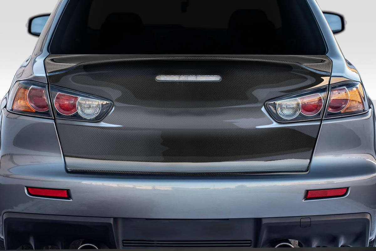 Mitsubishi Evolution X 2008-2017 Carbon Fiber Demon Trunk Carbon Creations