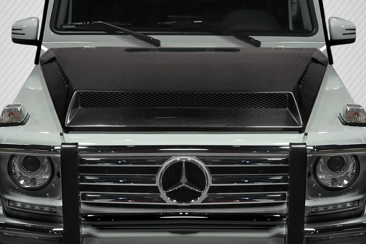 Mercedes G-Class 2000-2023 Carbon Fiber Behemoth Hood Carbon Creations