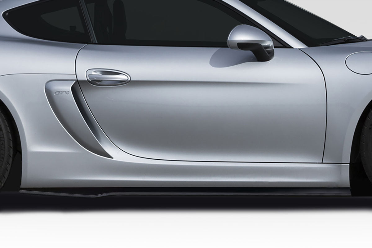 Porsche Cayman GT4 981 2013-2016 AF-1 Side Skirt Splitters Aero Function