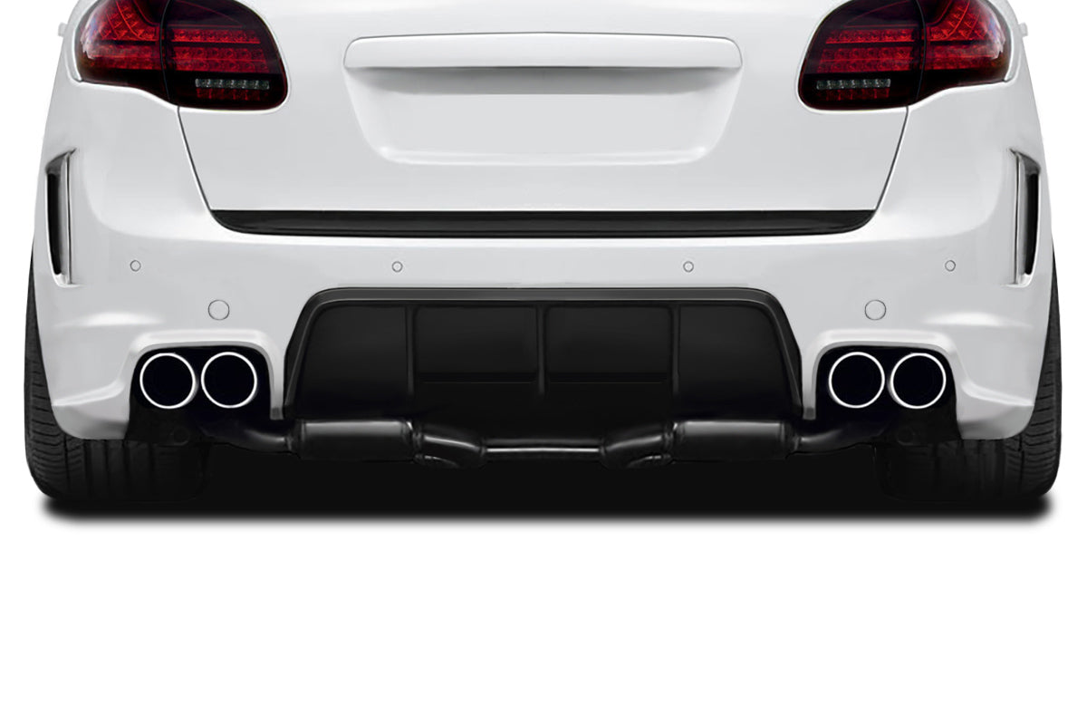 Porsche Cayenne 2011-2014 AF-4 Rear Bumper Aero Function