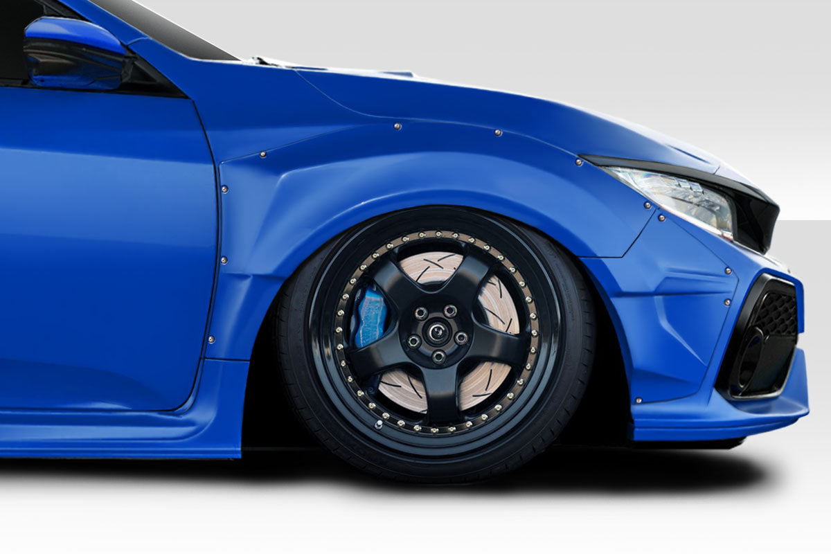 Honda civic online hatchback fender flares