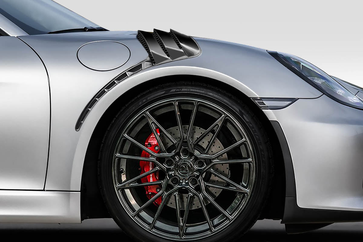 Porsche 981 Boxster / Cayman 2013-2016 GT-2 RS Look Front Fenders Duraflex