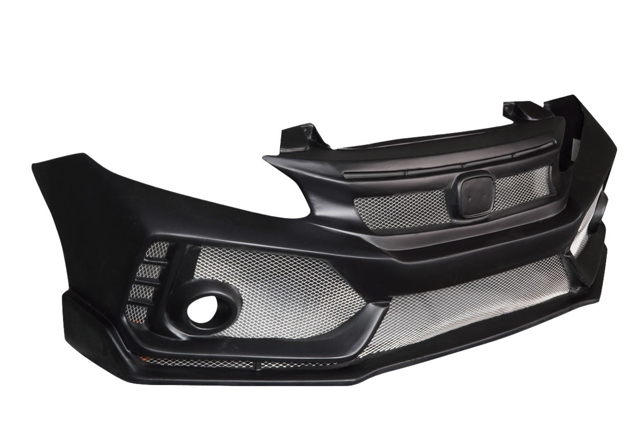 Honda Civic 2012-2015 FK8 Type R Look Front Bumper Cover Duraflex