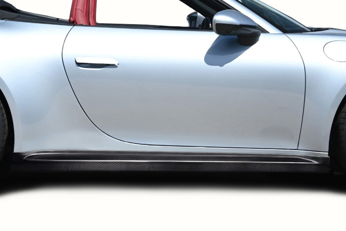 Porsche Carrera 911 992 (2020-2022) Carbon Fiber Taveran Side Skirt Rocker Panels