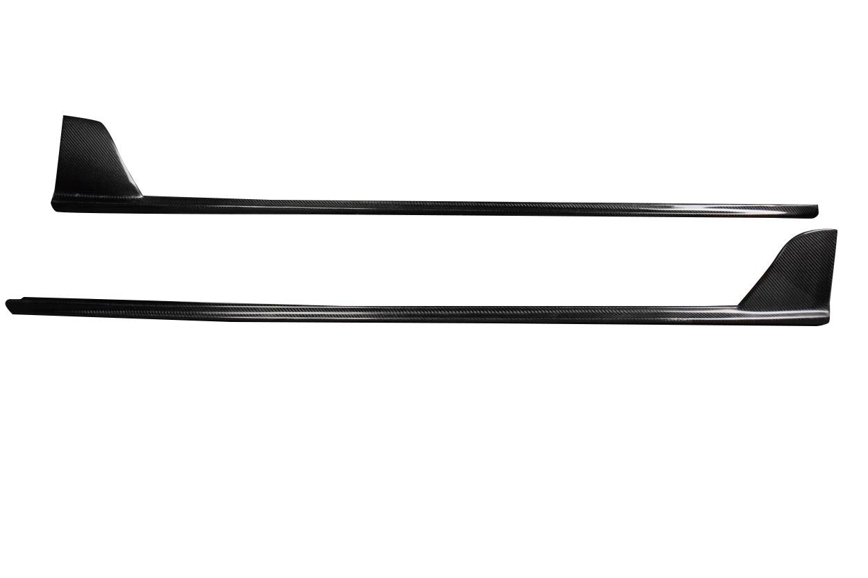 Porsche Carrera 911 992 (2020-2022) Carbon Fiber Taveran Side Skirt Rocker Panel Splitters