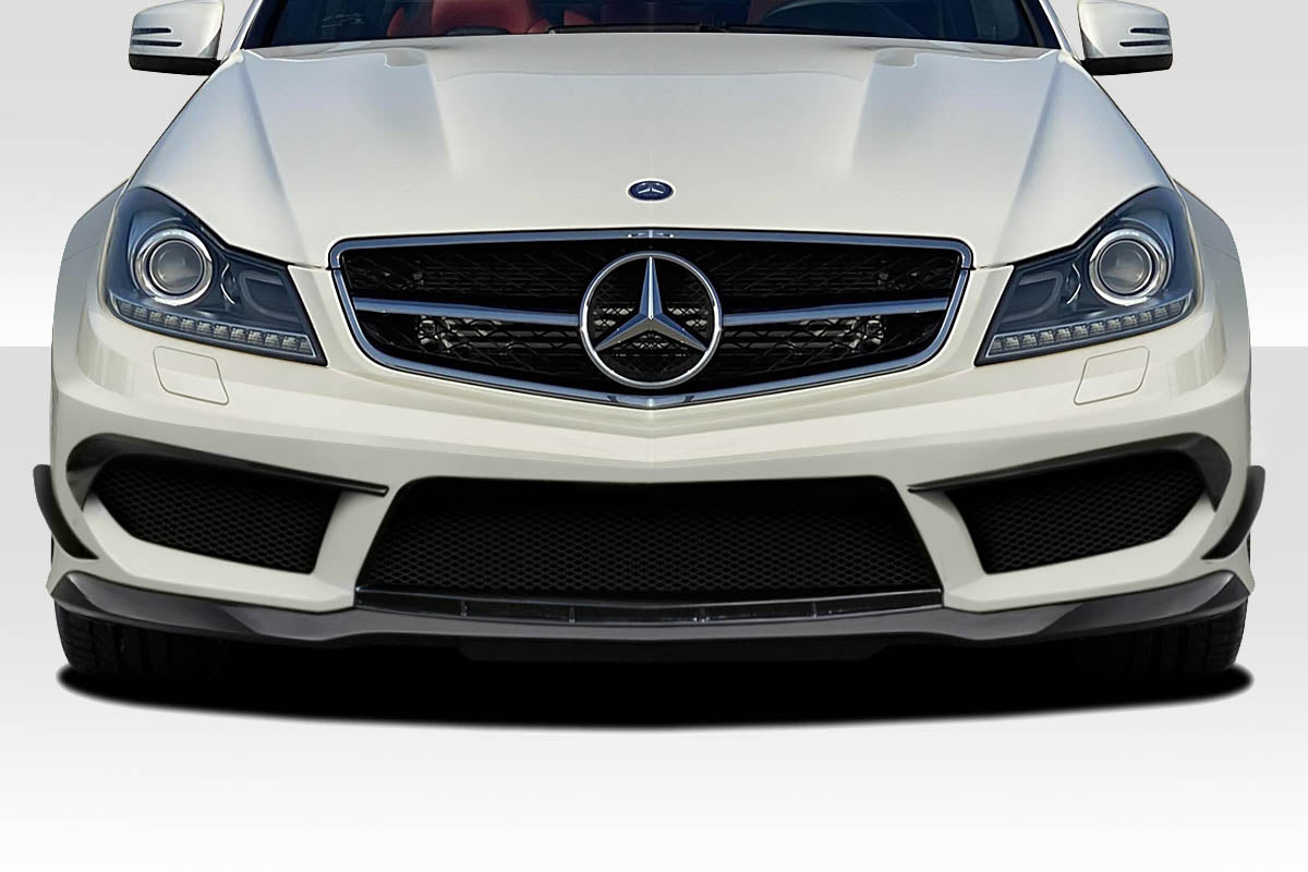 Mercedes C63 W204 2012 2014 Black Series Look Front Bumper Duraflex AlphaSpeedComponents