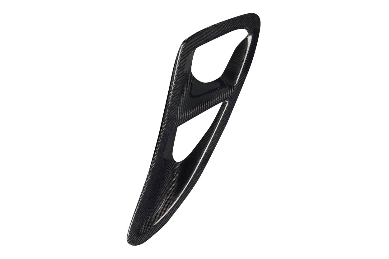 Porsche Cayman / Boxster 987 Carbon Fiber Turbo Look Side Air Vent Ducts Carbon Creations