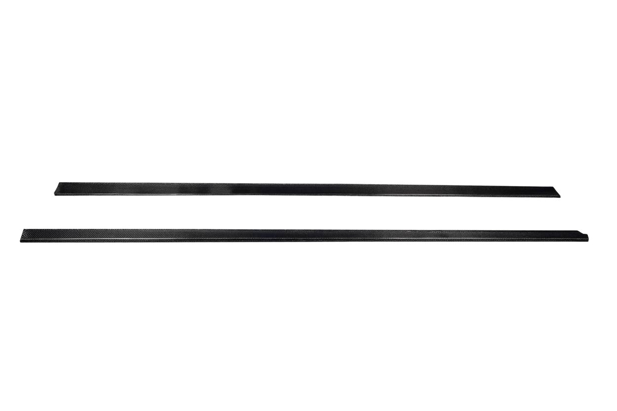 Mercedes C-Class W204 2008-2014 Carbon Fiber Radian Side Skirt Rocker Panel Splitters Carbon Creations