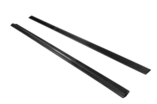 Mercedes C-Class W204 2008-2014 Carbon Fiber Radian Side Skirt Rocker Panel Splitters Carbon Creations