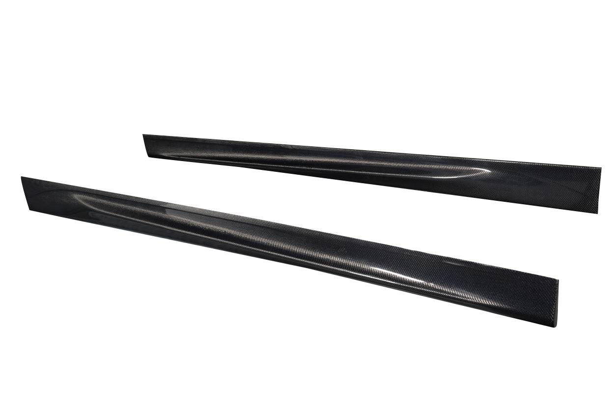 BMW M3 E46 Carbon Fiber 1M Look Side Skirt Rocker Panels
