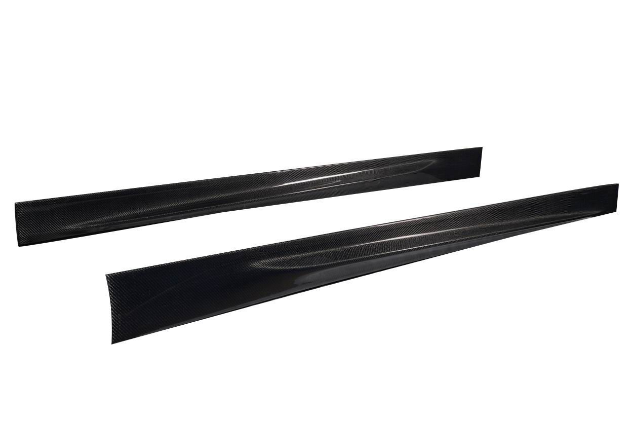 BMW M3 E46 Carbon Fiber 1M Look Side Skirt Rocker Panels
