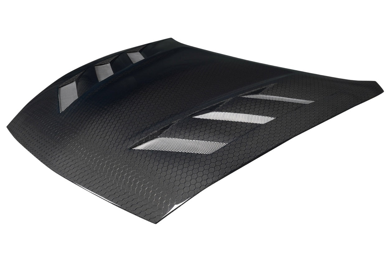 Nissan 370Z Z34 2009-2020 Carbon Fiber Geo6ix AM-S Hood Carbon Creations
