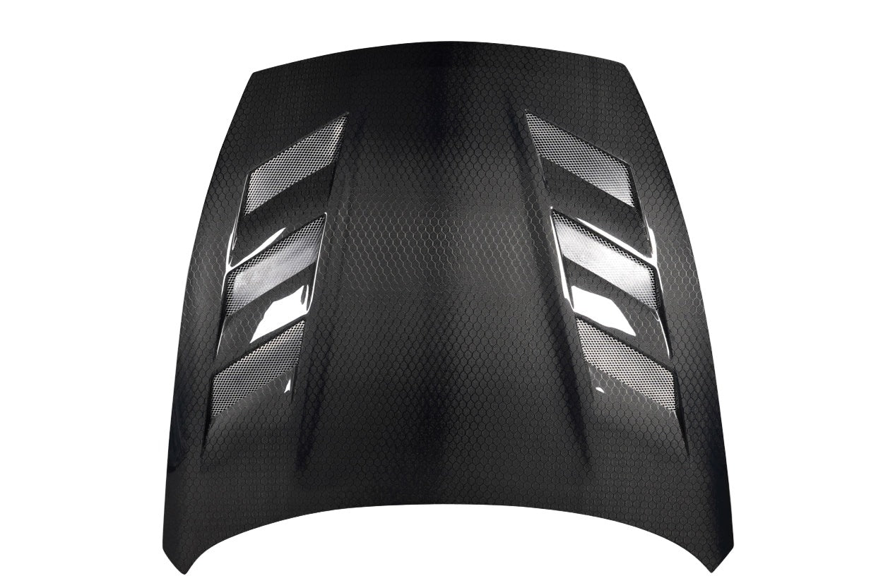 Nissan 370Z Z34 2009-2020 Carbon Fiber Geo6ix AM-S Hood Carbon Creations