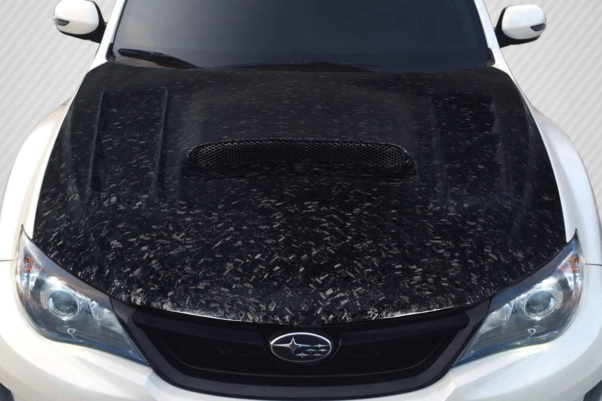 Subaru Impreza / WRX STI Carbon Fiber AeroForge Dritech GT Concept Hood Carbon Creations