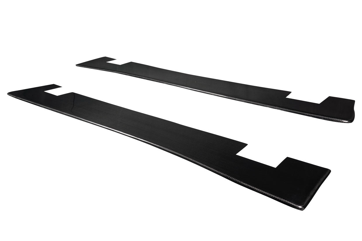 Mitsubishi Lancer Evolution X (2008-2017) Carbon Fiber Vantix Side Skirt Rocker Panel Splitters