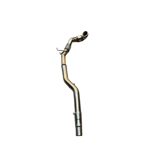 Volkswagen Golf R MK8 SS304 Catless Downpipe Exhaust ASC