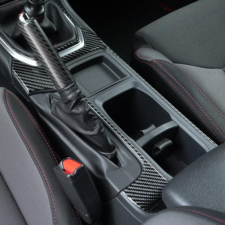 Subaru WRX (2022-2025) P&S Series Carbon Fiber Cup Holder Trim Cover
