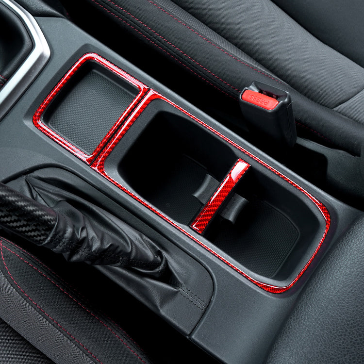 Subaru WRX (2022-2025) P&S Series Carbon Fiber Cupholder Inner Trim