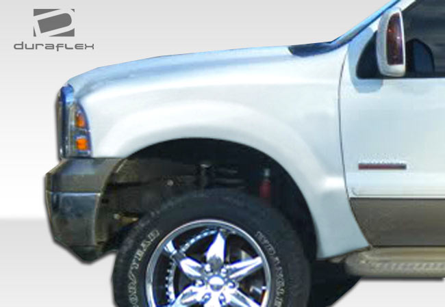Ford Super Duty F-250 / F-350 / F-450 / F-550 1999-2007 3.5" Off Road Bulge Front Fenders Duraflex