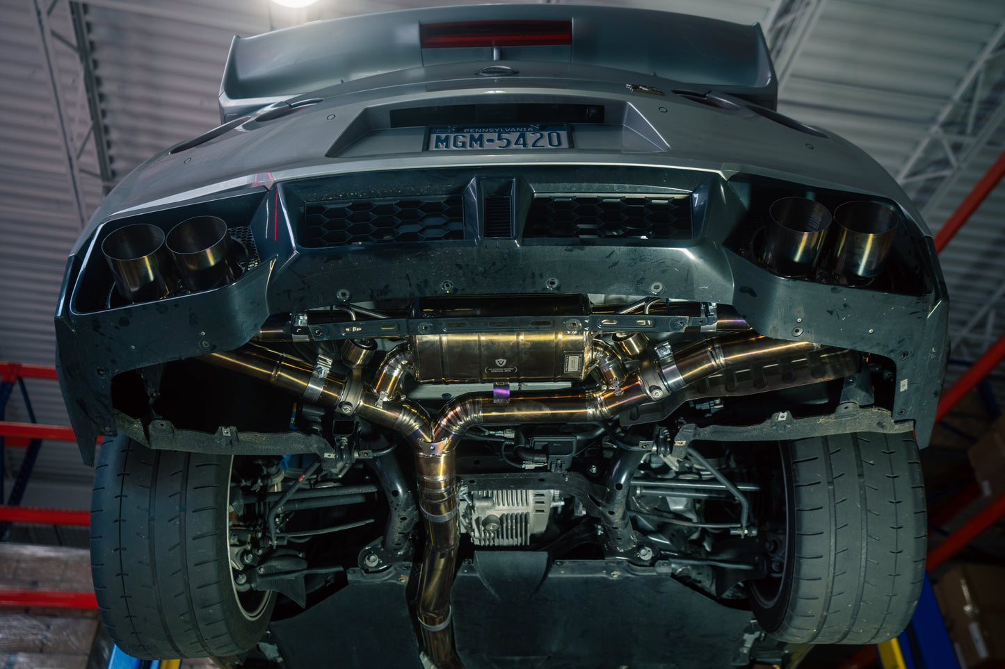 Nissan GT-R R35 Valved Sport Exhaust System