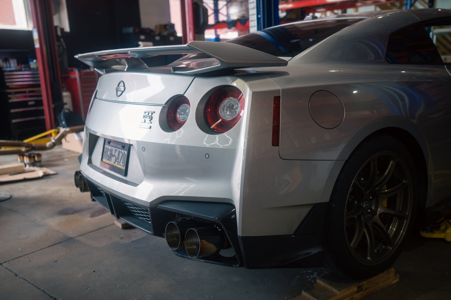 Nissan GT-R R35 Valved Sport Exhaust System