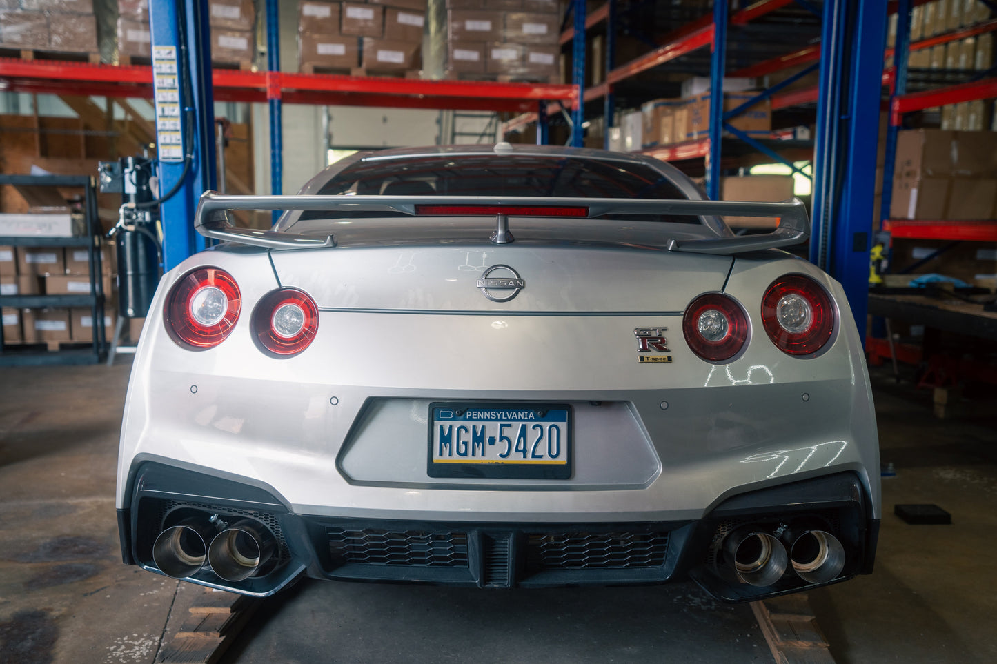 Nissan GT-R R35 Valved Sport Exhaust System