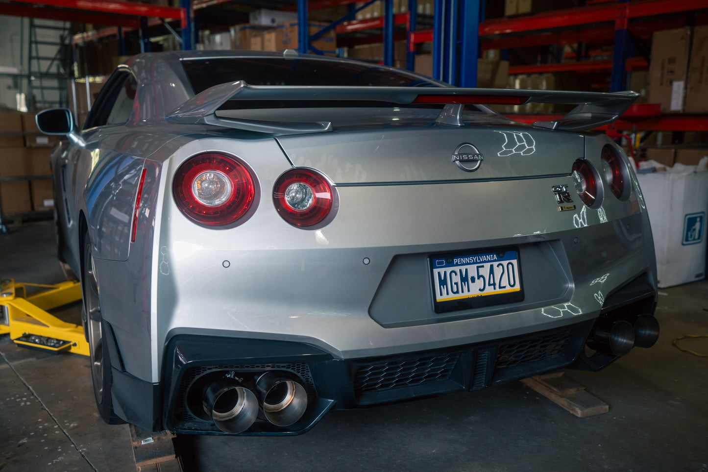 Nissan GT-R R35 Valved Sport Exhaust System