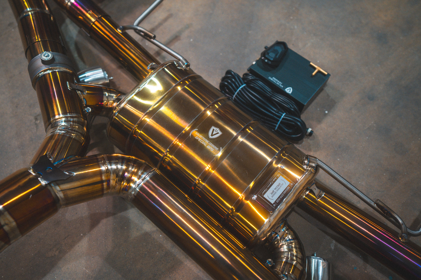 Nissan GT-R R35 Valved Sport Exhaust System