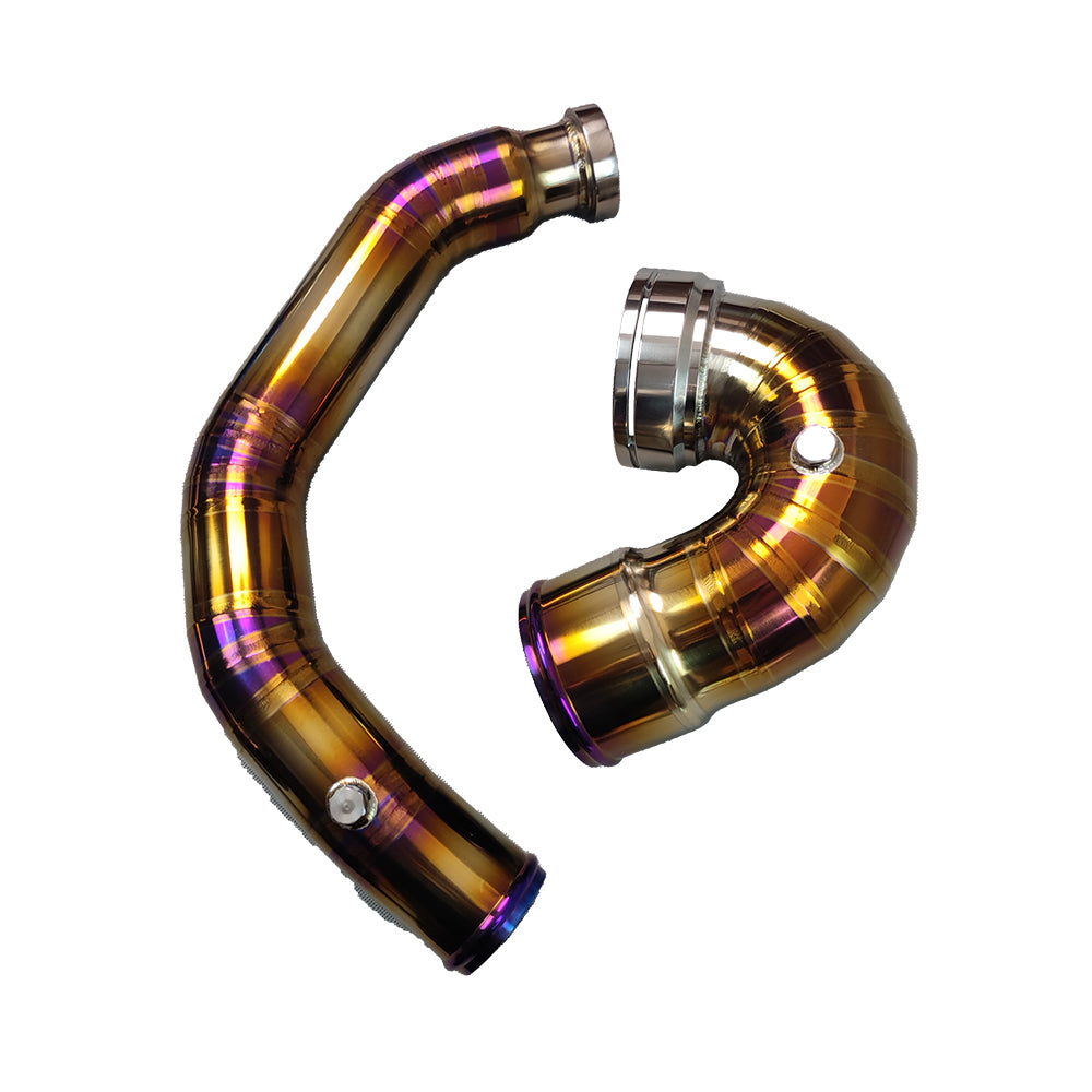 BMW M3 F80 / M4 F82 Titanium Charge Pipe Kit ASC