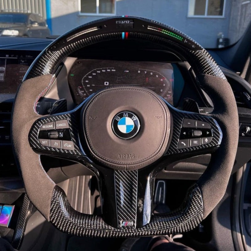 BMW M3 G80 / M4 G82 Carbon Fiber Steering Wheel ASC