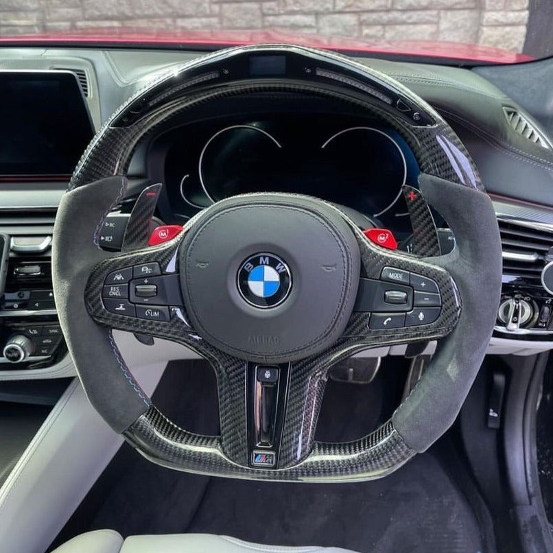 BMW M3 G80 / M4 G82 Carbon Fiber Steering Wheel ASC