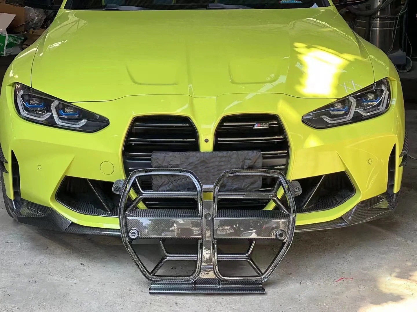 BMW M3 G80 / M4 G82 Dry Carbon Fiber Front Grille ASC