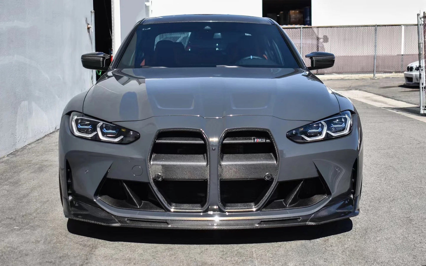 BMW M3 G80 / M4 G82 Dry Carbon Fiber Front Grille ASC