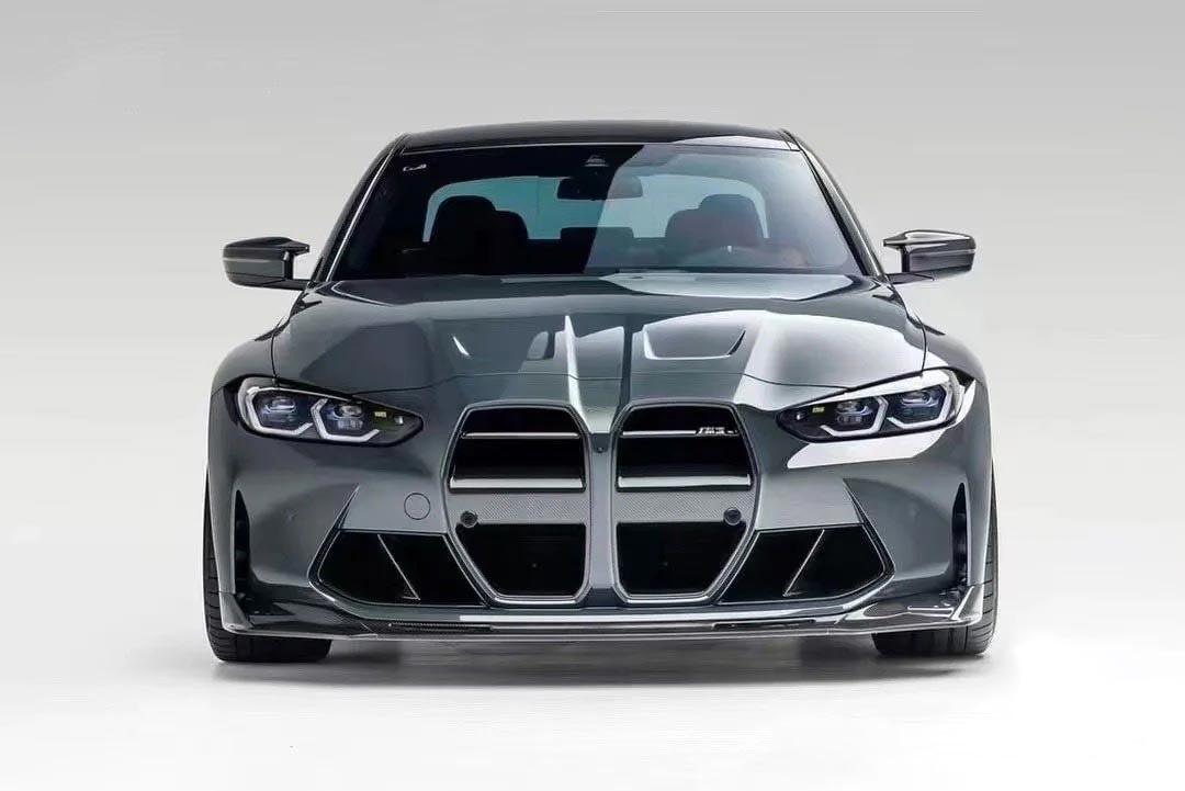 BMW M3 G80 / M4 G82 Dry Carbon Fiber Front Grille ASC