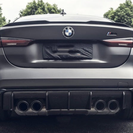 BMW M3 G80 / M4 G82 Dry Carbon Fiber MP Style Rear Diffuser ASC
