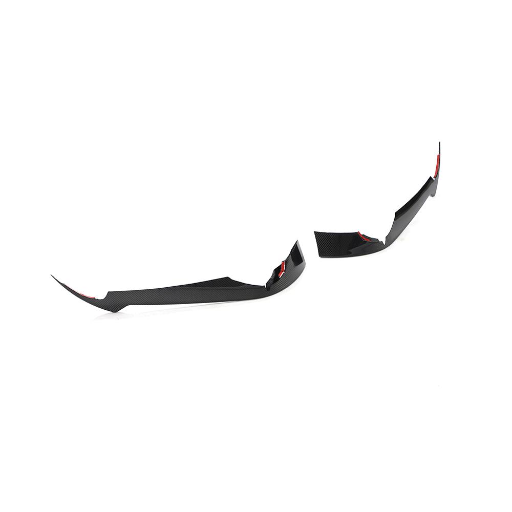 Chevrolet Corvette C8 Carbon Fiber Bumper Canards ASC