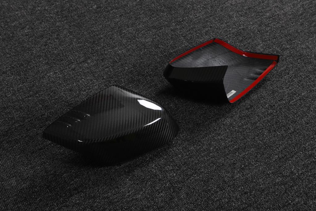 Chevrolet Corvette C8 Carbon Fiber Side Mirror Covers ASC