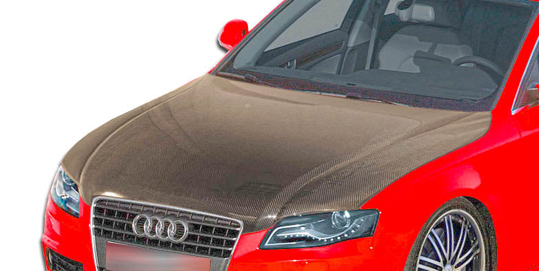 Audi A4 / S4 Carbon Fiber OEM Look Hood Carbon Creations