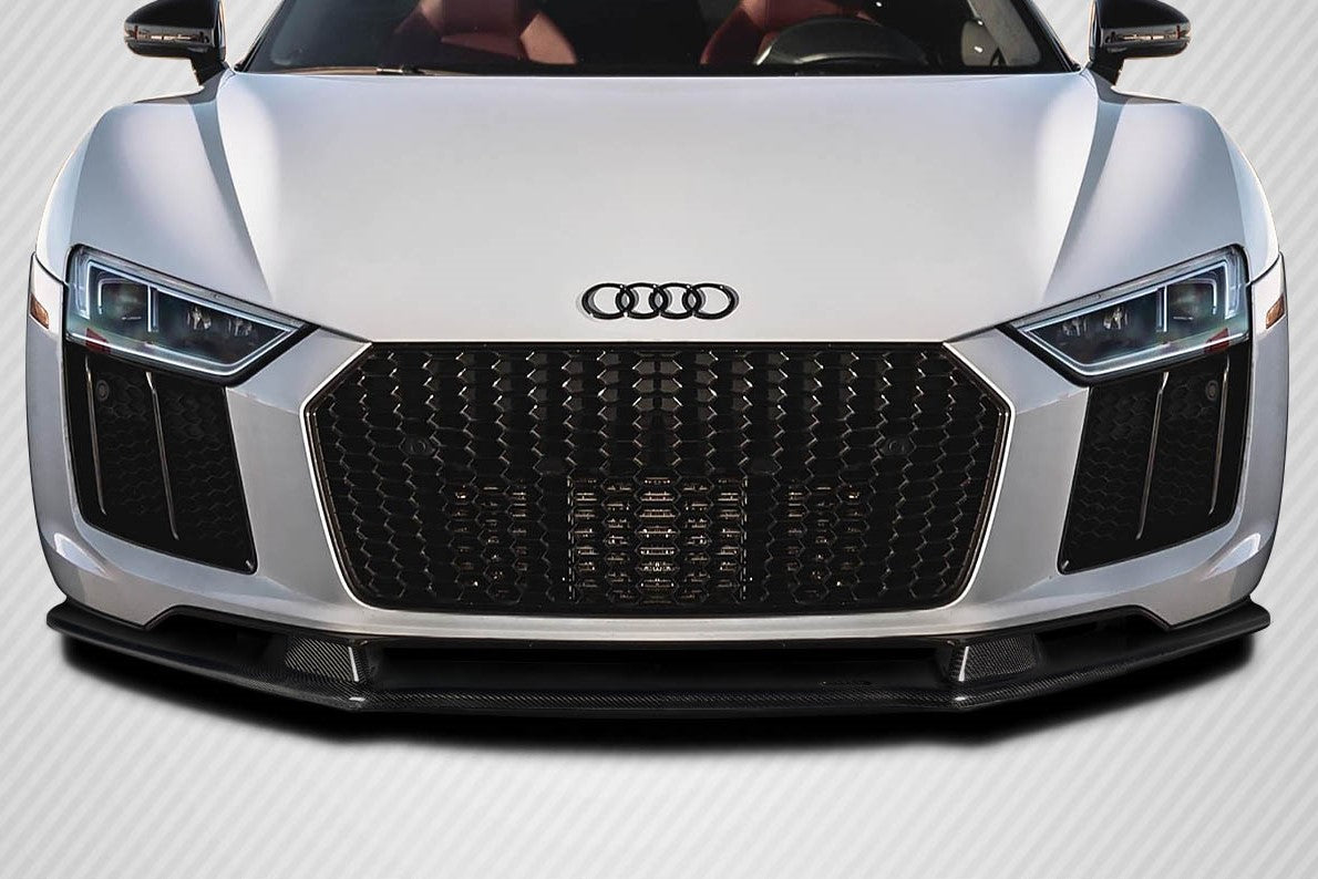 Audi R8 2017-2018 Carbon Fiber Speed Zone Front Lip Carbon Creations