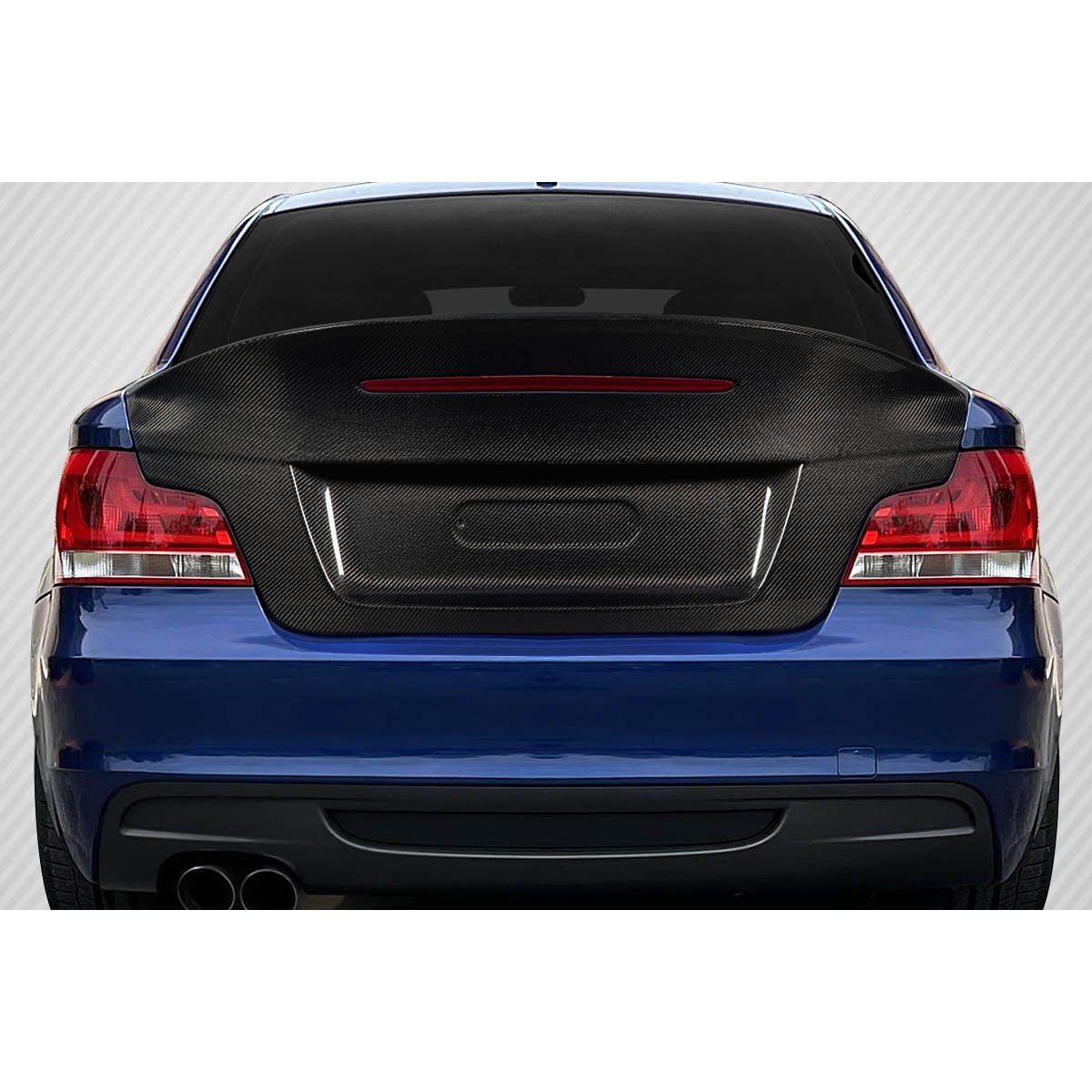 BMW 1 Series 2008-2013 Carbon Fiber CSL Look Trunk Carbon Creations